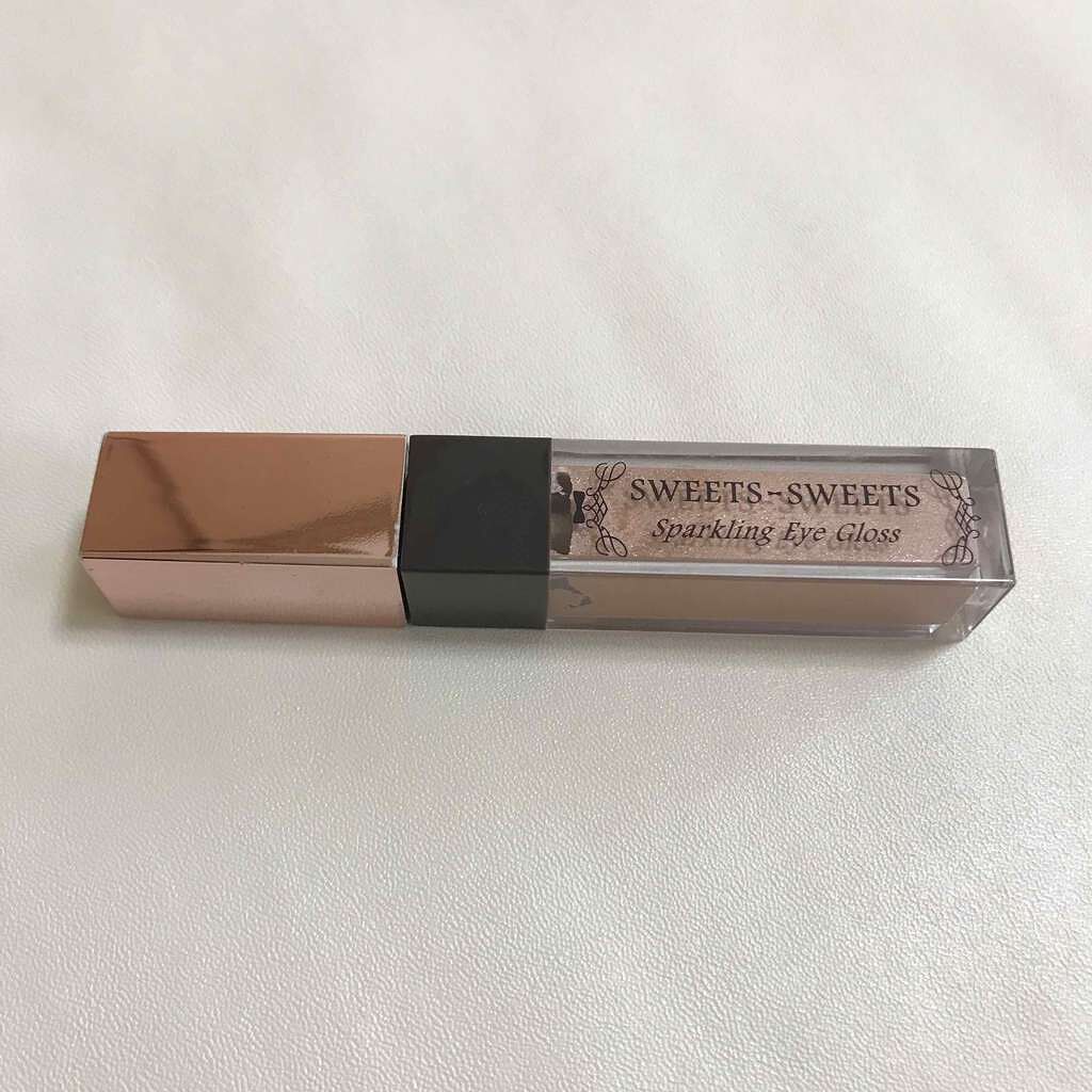 スパークリングアイグロス/スウィーツ スウィーツ/リキッドアイシャドウを使ったクチコミ(1枚目)