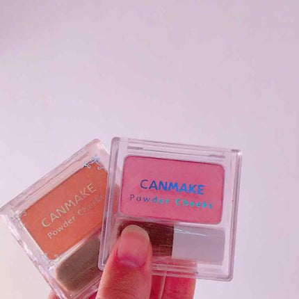 【旧品】パウダーチークス/キャンメイク/パウダーチークを使ったクチコミ(1枚目)