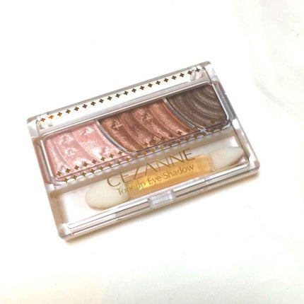 トーンアップアイシャドウ/CEZANNE/アイシャドウパレットを使ったクチコミ(1枚目)