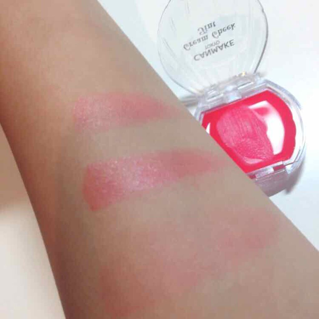 クリームチーク ティント/キャンメイク/ジェル・クリームチークを使ったクチコミ(2枚目)