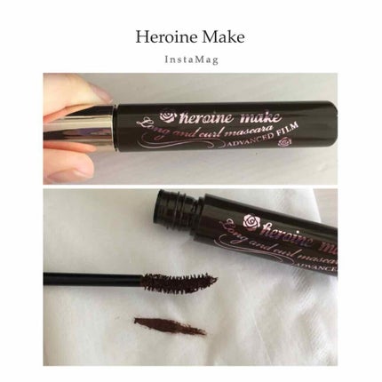 ロング&カールマスカラ アドバンストフィルム/ヒロインメイク/マスカラを使ったクチコミ(1枚目)