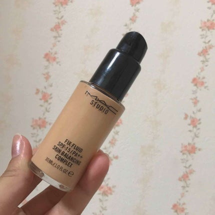 スタジオフィックス フルイッド SPF 15/M・A・C/リキッドファンデーションを使ったクチコミ(1枚目)