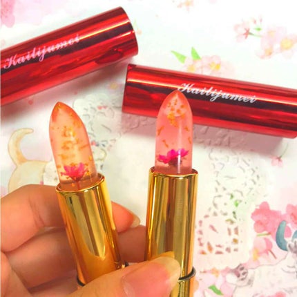 フラワーリップスティック/Kailijumei/口紅を使ったクチコミ(3枚目)