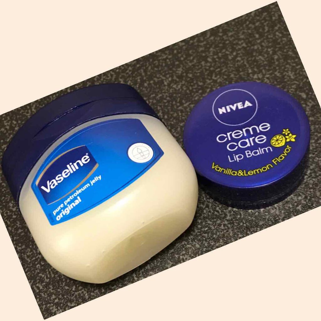 ニベア クリームケア リップバーム バニラ&レモンの香り/ニベア/リップケアを使ったクチコミ（1枚目）