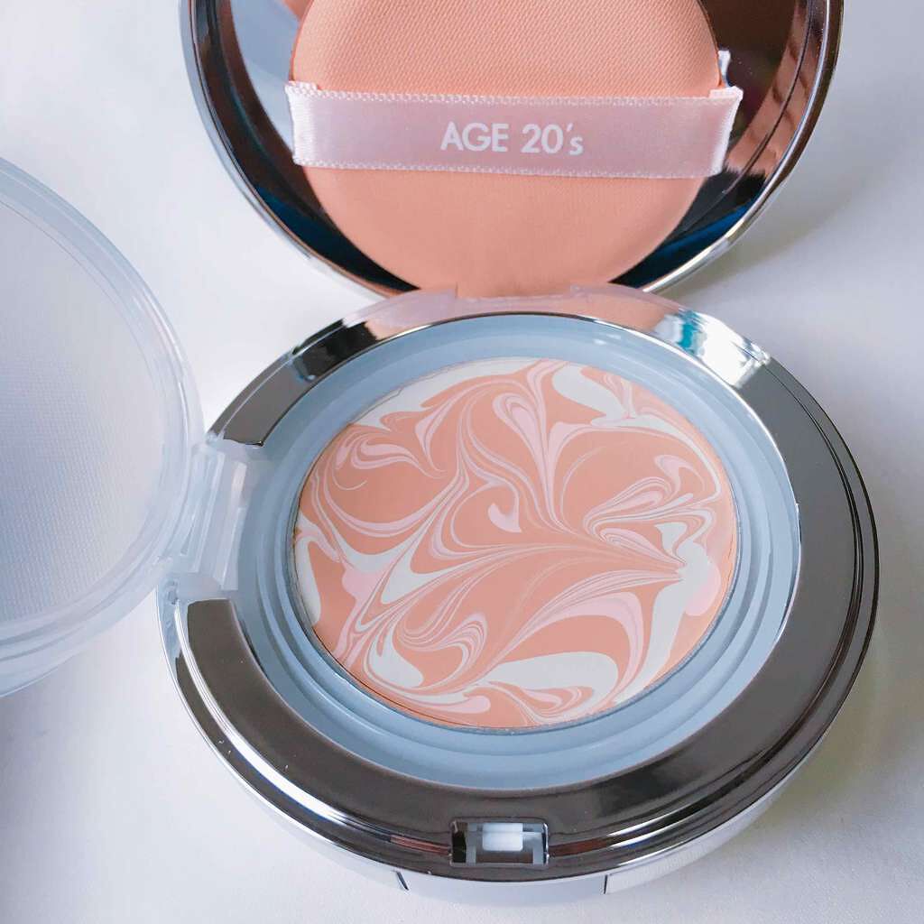 エッセンス カバー パクト モイスチャー/AGE20’s/リキッドファンデーションを使ったクチコミ（1枚目）