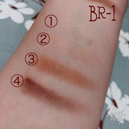 グロッシーリッチ アイズ/Visée/アイシャドウパレットを使ったクチコミ(4枚目)