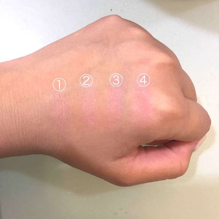 グロウフルールチークス/キャンメイク/パウダーチークを使ったクチコミ(3枚目)