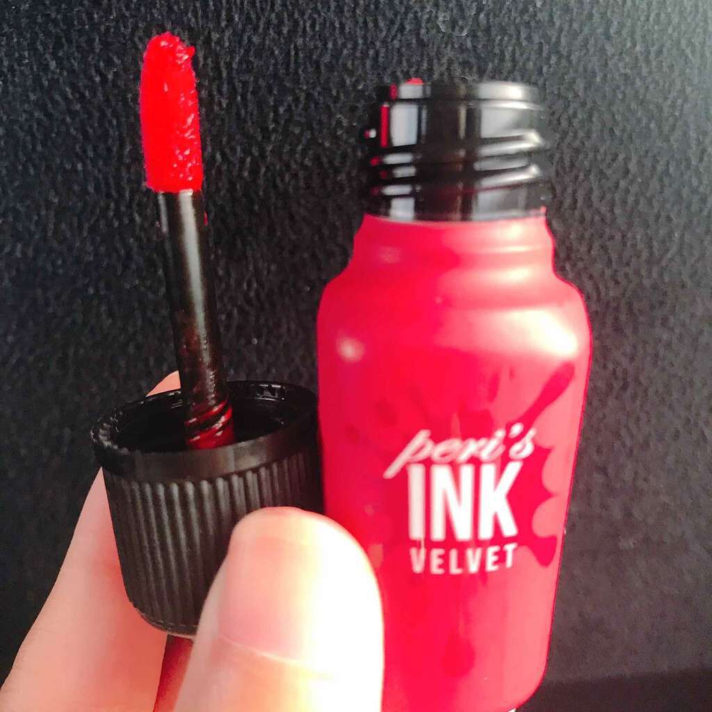 インク ベルベット/PERIPERA/口紅を使ったクチコミ(1枚目)