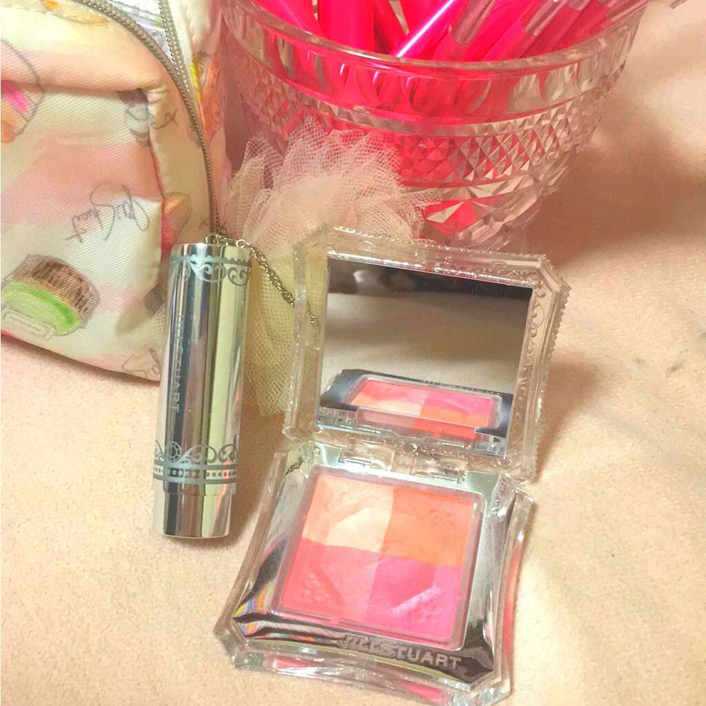 レイヤーブラッシュ コンパクト/JILL STUART/パウダーチークを使ったクチコミ（2枚目）