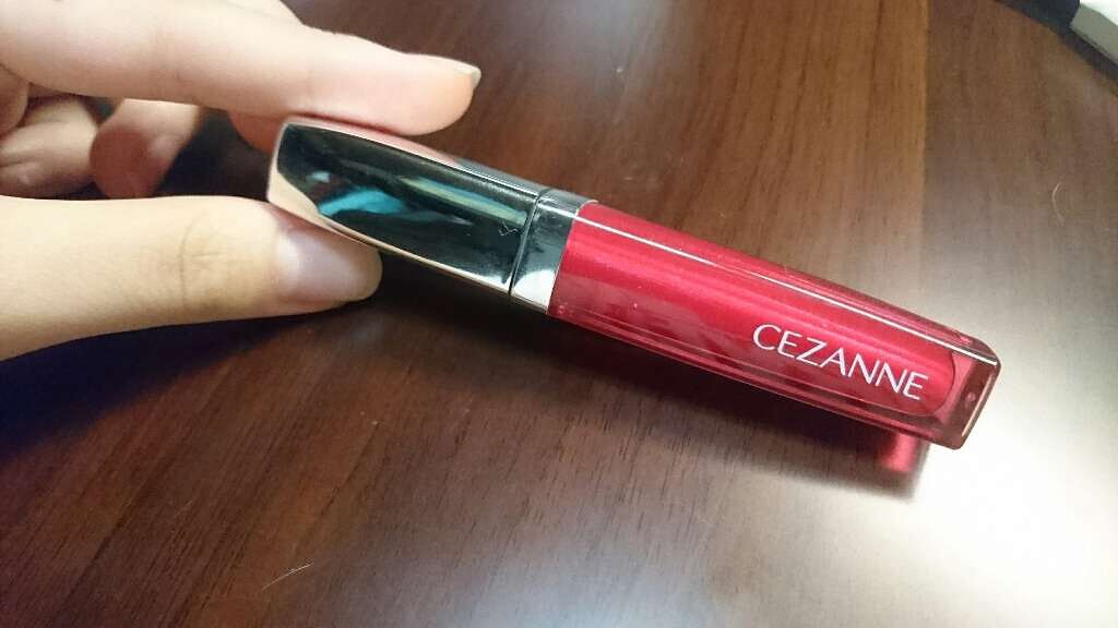 ジェルグロスリップ/CEZANNE/リップグロスを使ったクチコミ（1枚目）