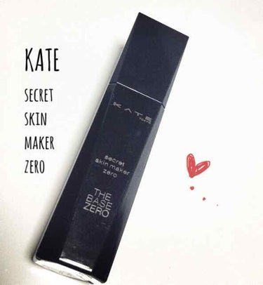 KATE secret skin maker zero
00番を購入しました😌✨

ずっと気になっていたのと、そろそろ新しいファンデーションを買おうと思っていたのでこの機会に🙋💕

テクスチャーはサラサ