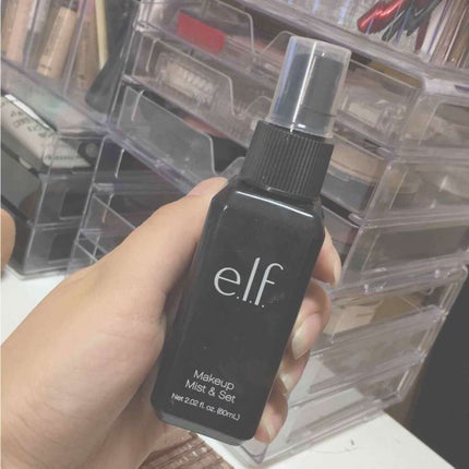 メイクミスト&セット/e.l.f. Cosmetics/ミスト状化粧水を使ったクチコミ(1枚目)