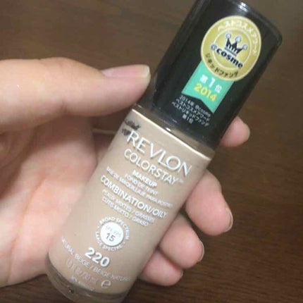 カラーステイ メイクアップ/REVLON/リキッドファンデーションを使ったクチコミ(1枚目)