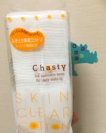 スキンクリアコットン/チャスティ/コットンを使ったクチコミ(2枚目)