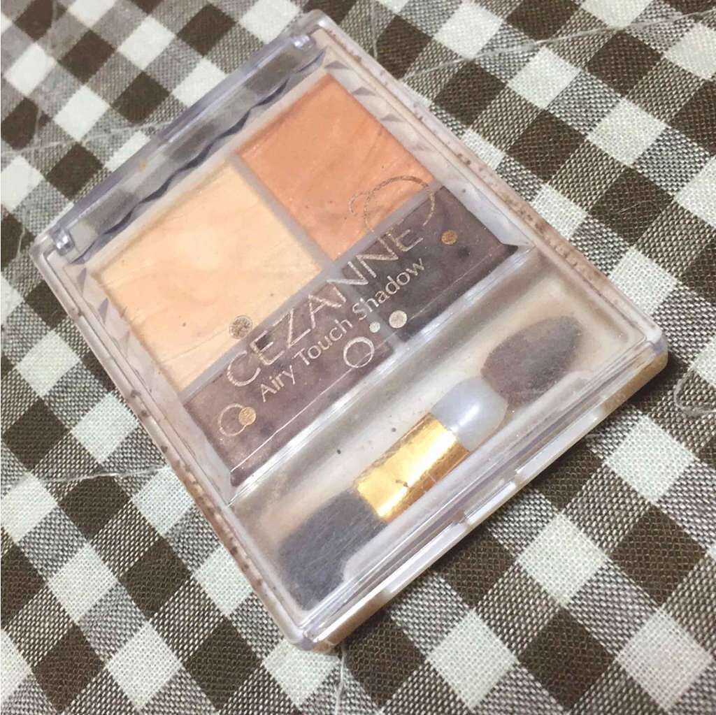 エアリータッチシャドウ/CEZANNE/アイシャドウパレットを使ったクチコミ（1枚目）