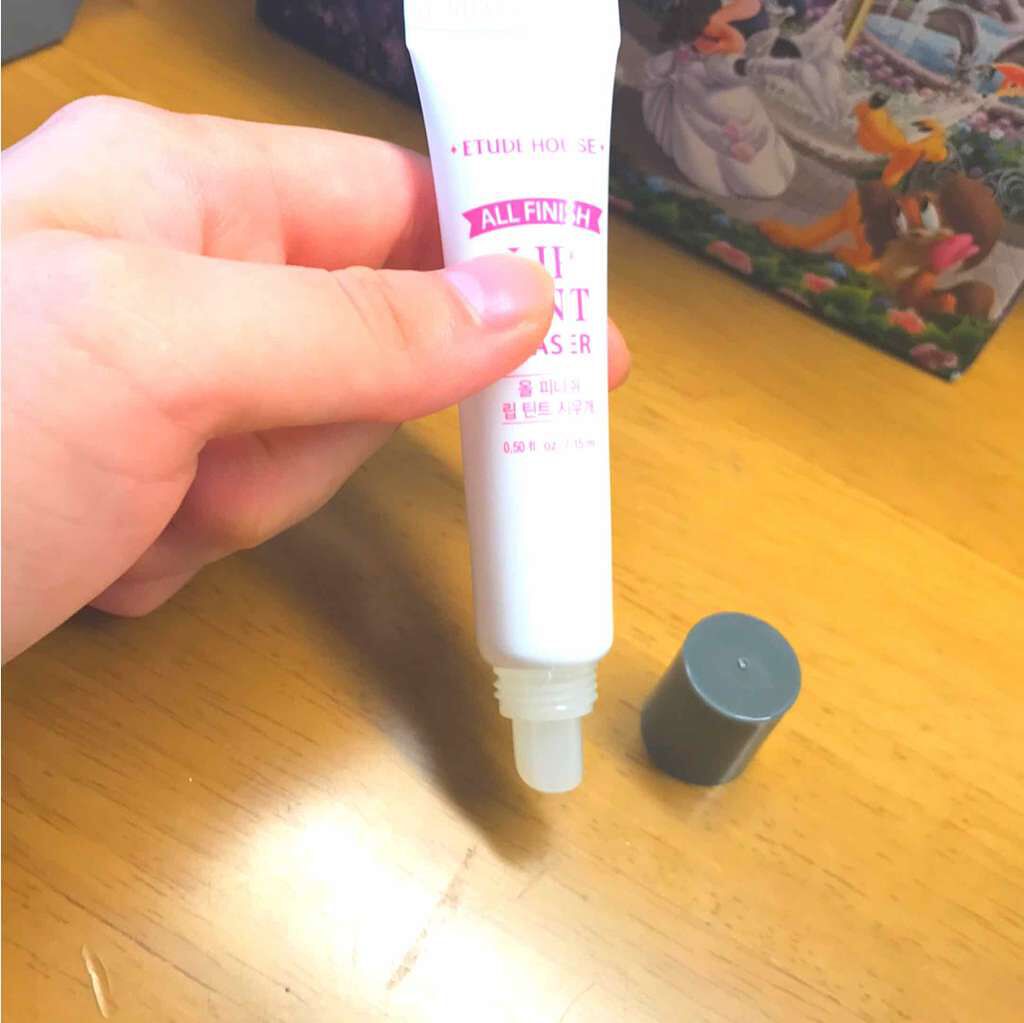 オールフィニッシュ リップティントリムーバー/ETUDE/ポイントメイクリムーバーを使ったクチコミ(1枚目)