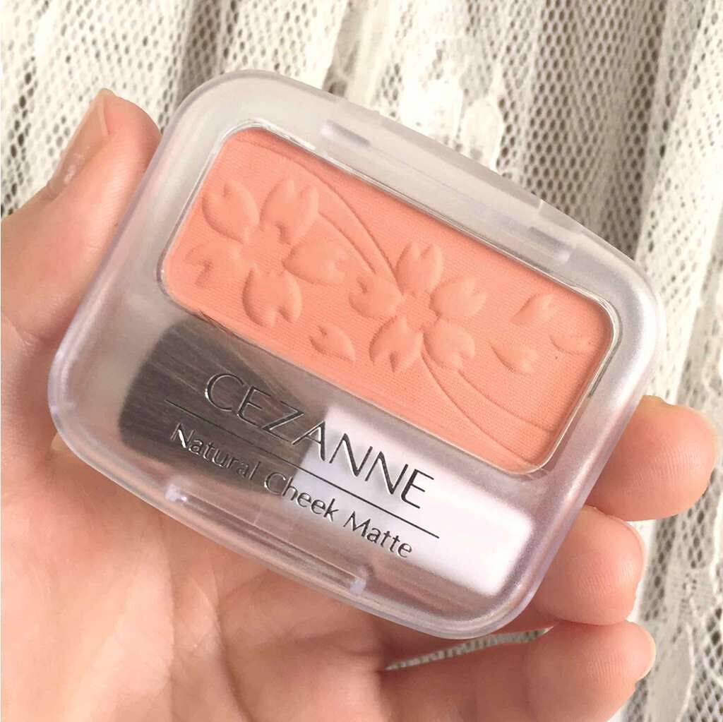 ナチュラル チークN/CEZANNE/パウダーチークを使ったクチコミ(1枚目)