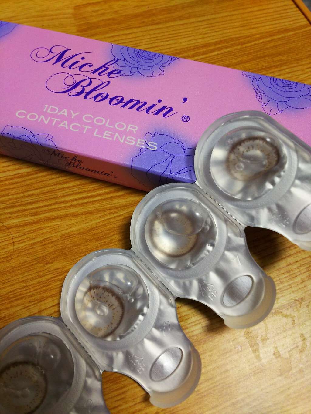 ミッシュ ブルーミン ワンデー (クォーターヴェール シリーズ/イノセント シリーズ)/ミッシュブルーミン/ワンデー(1DAY)カラコンを使ったクチコミ(1枚目)