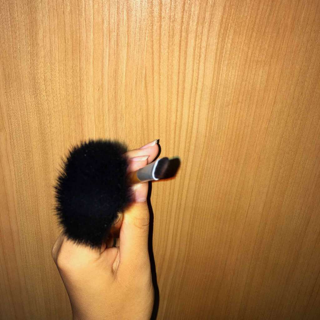 春姫 ファンデーションブラシ/DAISO/メイクブラシを使ったクチコミ（2枚目）