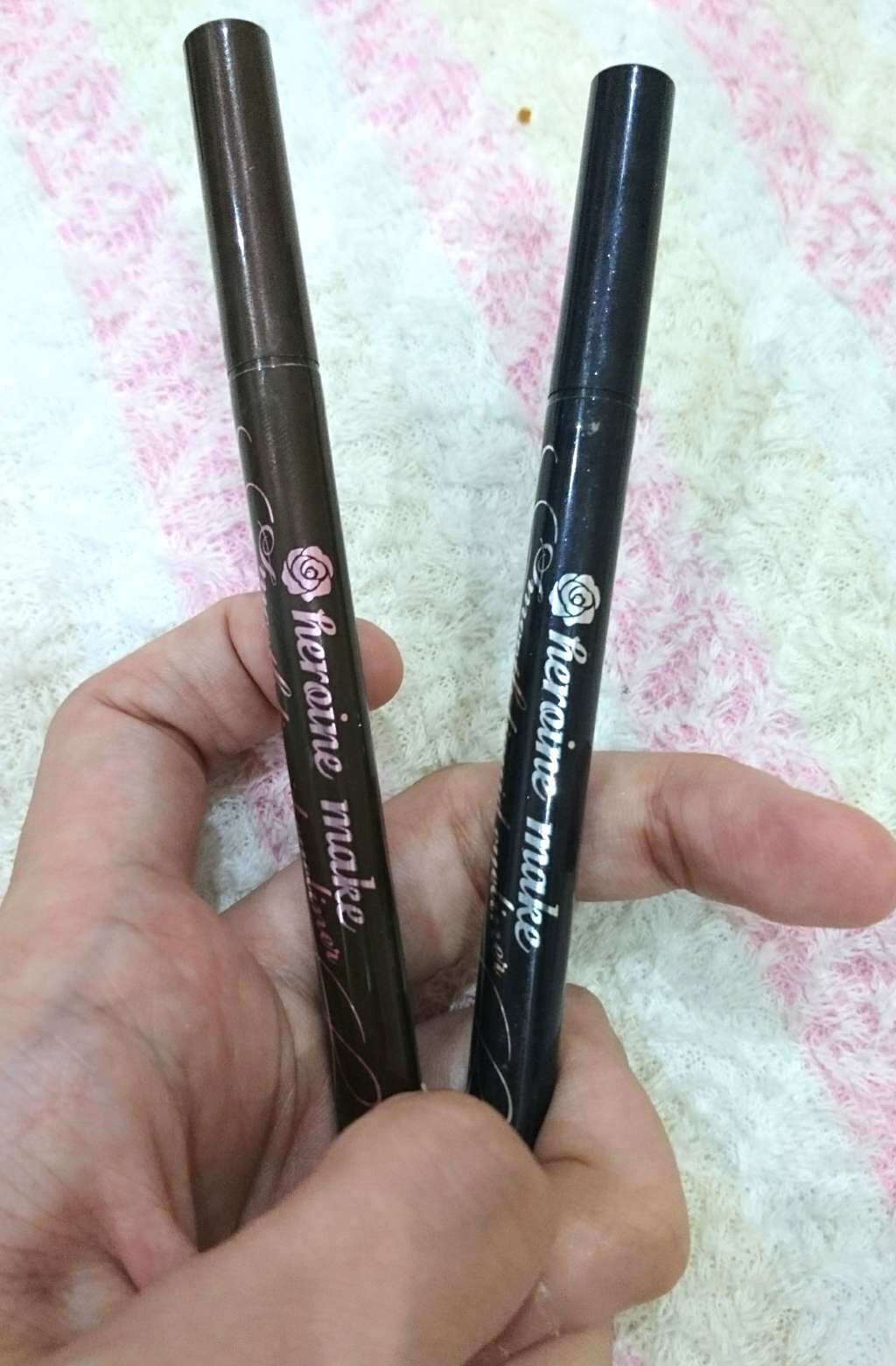 スムースリキッドアイライナー スーパーキープ/ヒロインメイク/リキッドアイライナーを使ったクチコミ(1枚目)