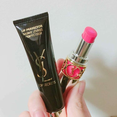 ヴォリュプテ💄
真ん中の唇マークがティントになっていて
色落ちしにくく乾燥でガサガサした唇にも優しい潤いたっぷりのリップです！

リップパーフェクター😚
いつも縦じわや皮のめくれがあった唇がこれで治りま