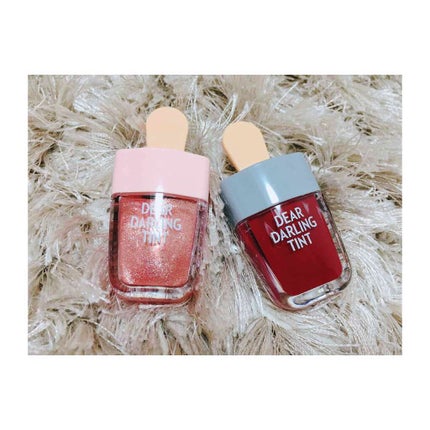 ディアダーリン ウォータージェルティント (アイスティント)/ETUDE/口紅を使ったクチコミ(1枚目)