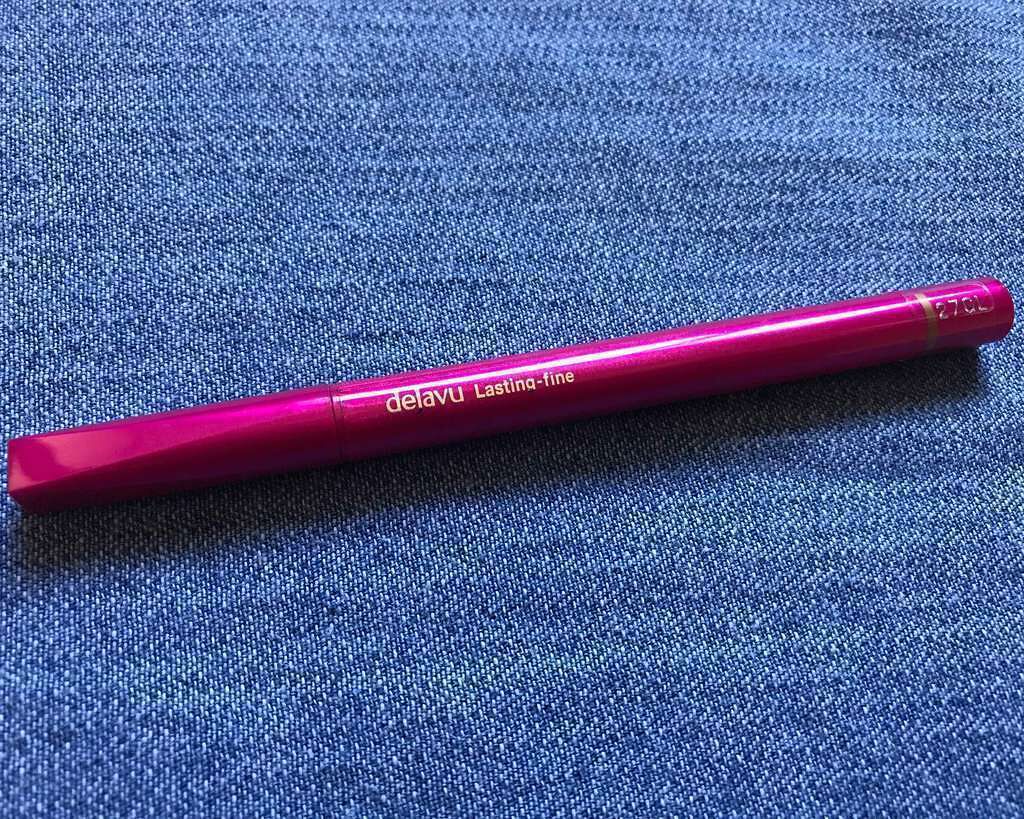 「密着アイライナー」しなやか筆リキッド/デジャヴュ/リキッドアイライナーを使ったクチコミ（1枚目）