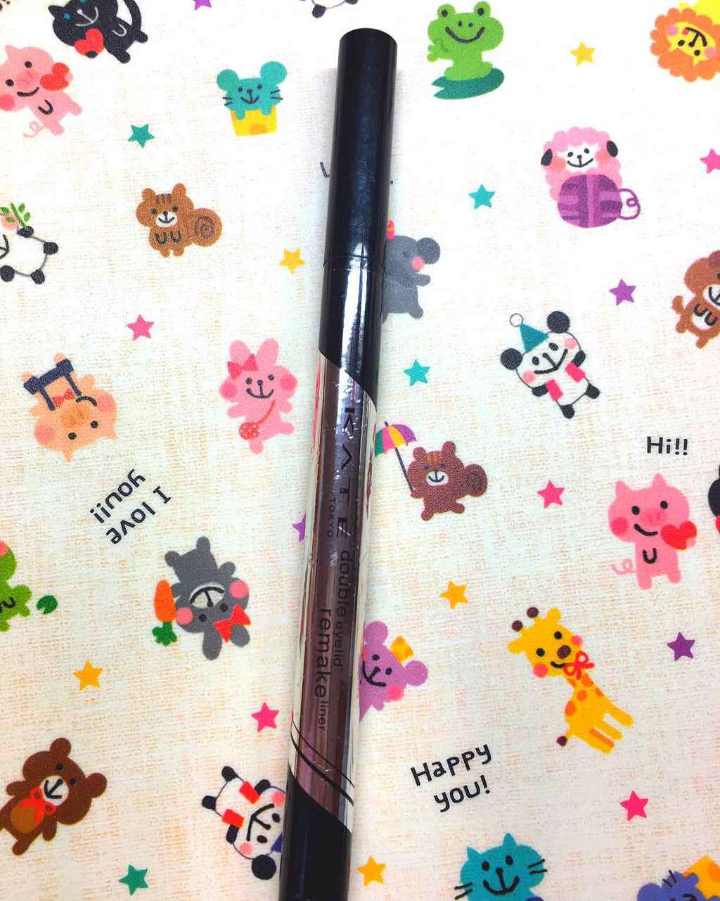 ダブルラインフェイカー/KATE/リキッドアイライナーを使ったクチコミ(1枚目)