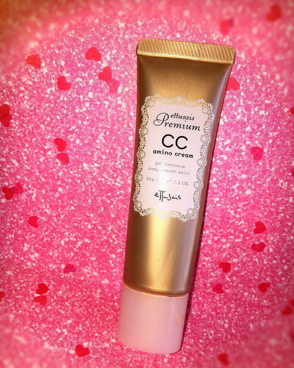 エテュセ プレミアム CCアミノクリーム PK(ベビーピンク) 35g 4個
