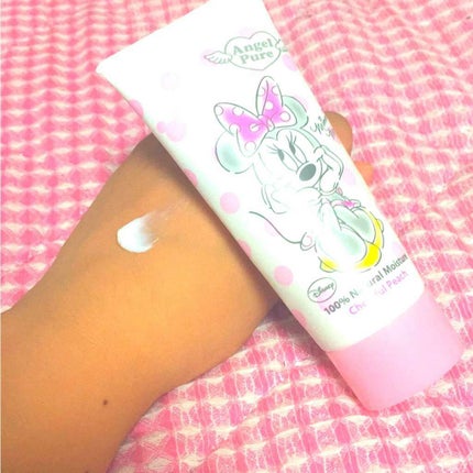 ハンド&ネイルクリーム【ミニーマウス】 チアフルピーチの香り/Angel Pure(エンジェルピュア)/ハンドクリームを使ったクチコミ(1枚目)