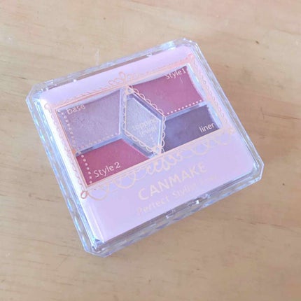 【旧品】パーフェクトスタイリストアイズ/キャンメイク/アイシャドウパレットを使ったクチコミ(1枚目)