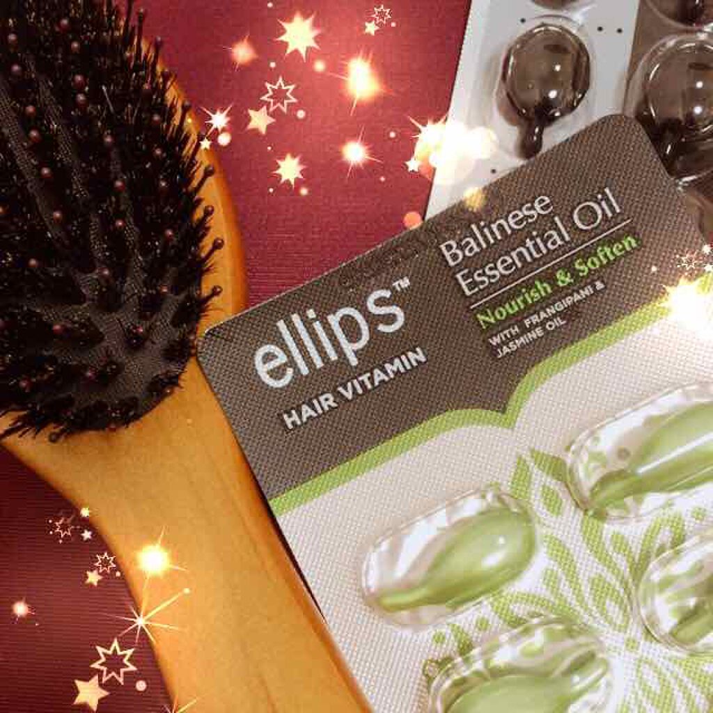 ヘアーオイル【トリートメント】/ellips/ヘアオイルを使ったクチコミ（1枚目）