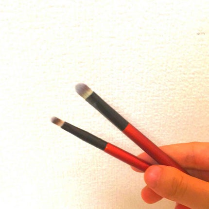 春姫 アイシャドウブラシ/DAISO/メイクブラシを使ったクチコミ(1枚目)