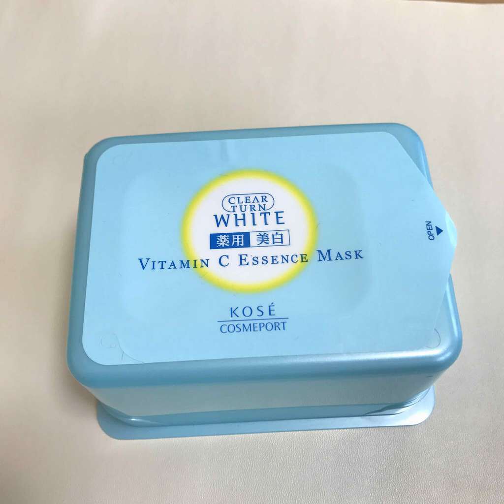 エッセンスマスク (ビタミンC)/クリアターン/シートマスク・パックを使ったクチコミ(1枚目)