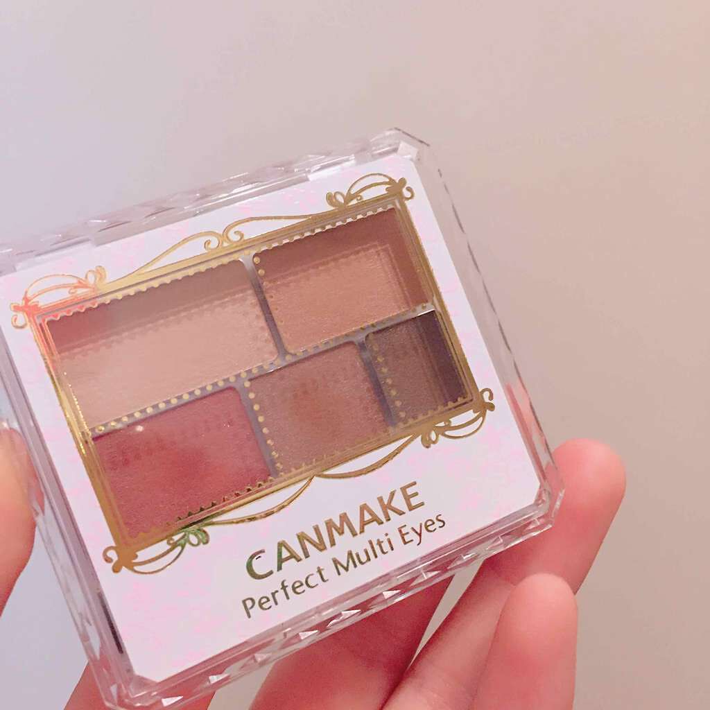 パーフェクトマルチアイズ/キャンメイク/アイシャドウパレットを使ったクチコミ(1枚目)