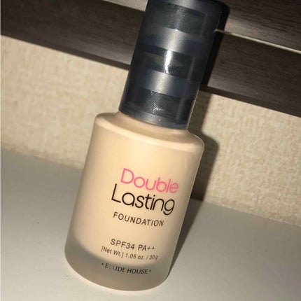 ダブルラスティング ファンデーション/ETUDE/リキッドファンデーションを使ったクチコミ(1枚目)