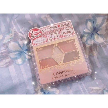 【旧品】パーフェクトスタイリストアイズ/キャンメイク/アイシャドウパレットを使ったクチコミ(1枚目)