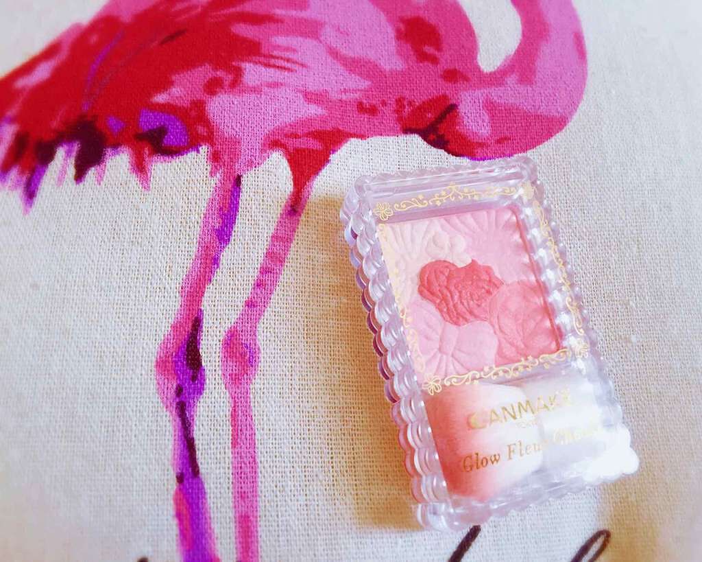 グロウフルールチークス/キャンメイク/パウダーチークを使ったクチコミ(1枚目)