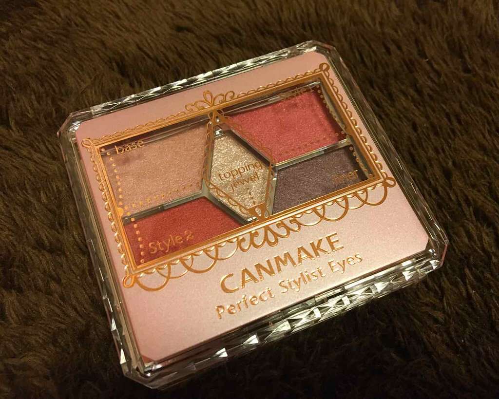 【旧品】パーフェクトスタイリストアイズ/キャンメイク/アイシャドウパレットを使ったクチコミ(1枚目)