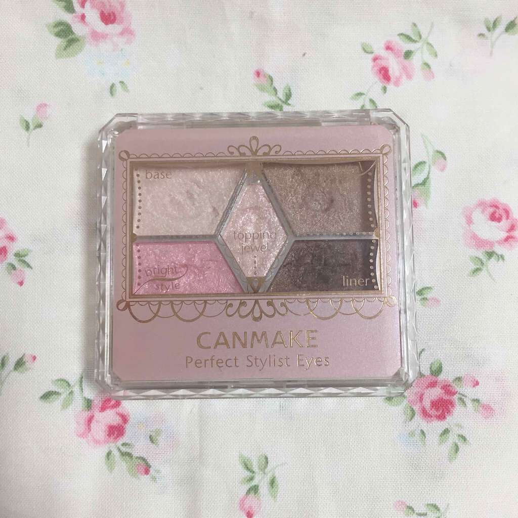 【旧品】パーフェクトスタイリストアイズ/キャンメイク/アイシャドウパレットを使ったクチコミ(1枚目)