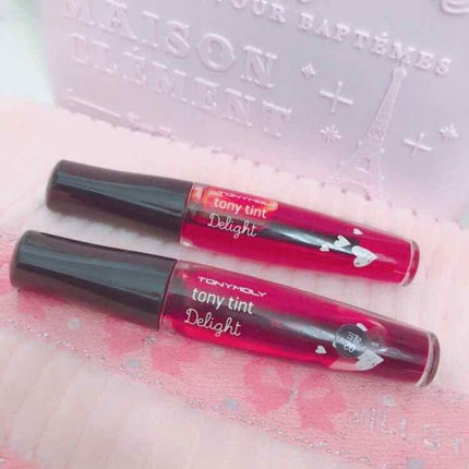 ディライト トニーティント/TONYMOLY/リップティントを使ったクチコミ(1枚目)