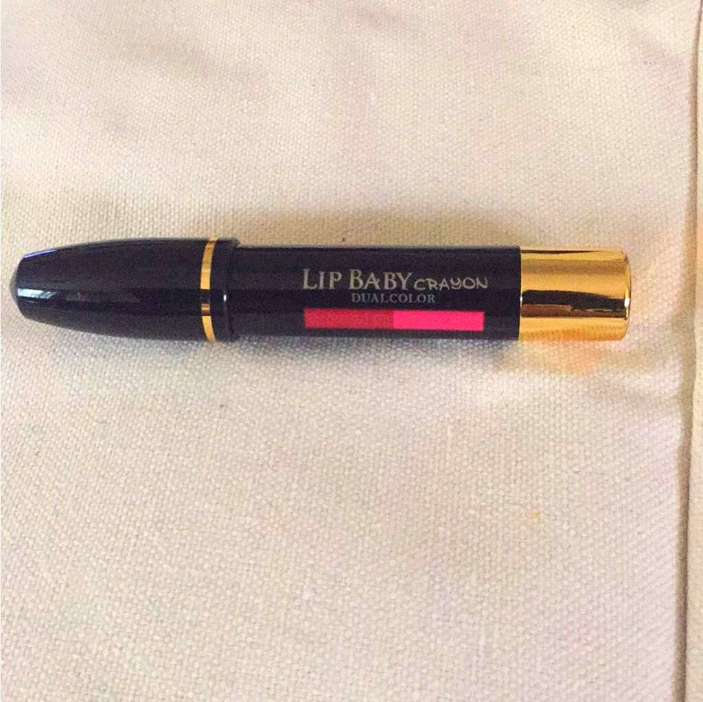 リップベビークレヨン デュアルカラー/メンソレータム/口紅を使ったクチコミ(1枚目)