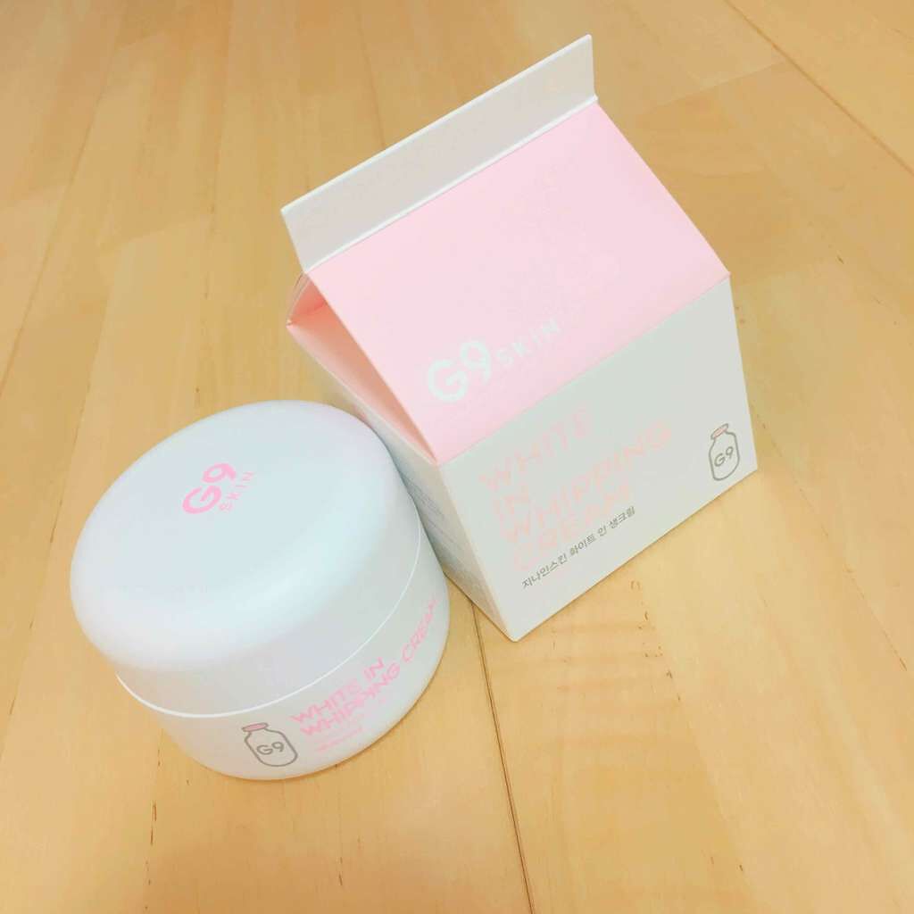 WHITE WHIPPING CREAM(ウユクリーム)/G9SKIN/化粧下地を使ったクチコミ(1枚目)