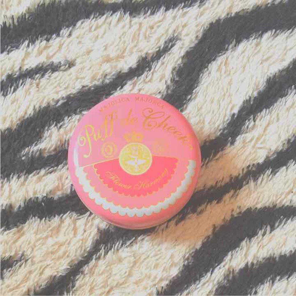 パフ・デ・チーク(フラワーハーモニー)/MAJOLICA MAJORCA/パウダーチークを使ったクチコミ(1枚目)