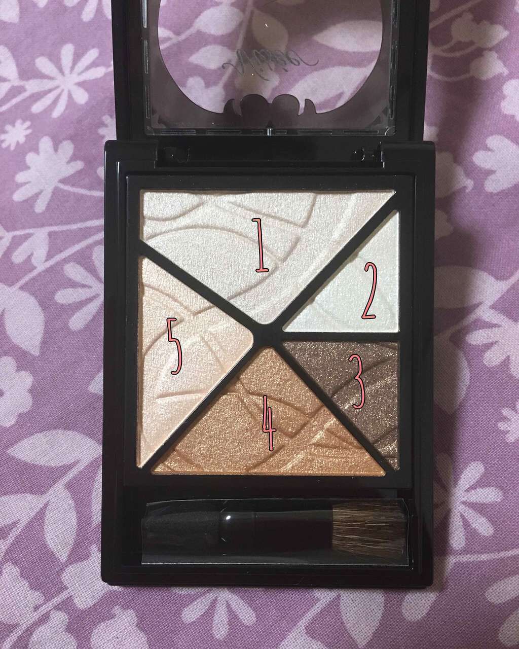 リシェ ヌーディリッチ アイズ/Visée/アイシャドウパレットを使ったクチコミ(3枚目)