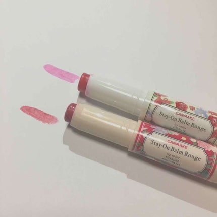 ステイオンバームルージュ 11 ラズベリーローズ/キャンメイク/口紅を使ったクチコミ(2枚目)