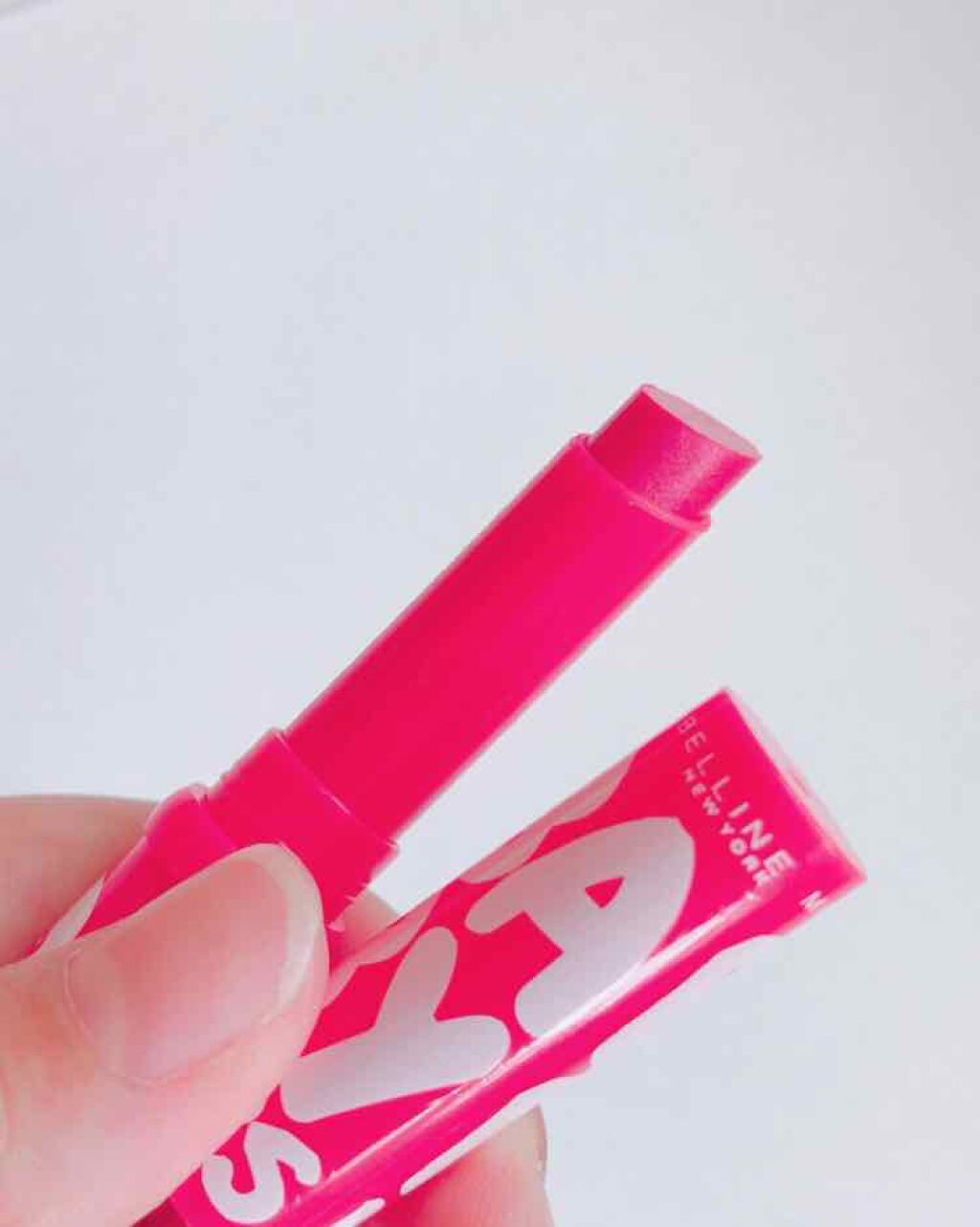 リップクリーム ピンクグロウ/MAYBELLINE NEW YORK/リップケアを使ったクチコミ（2枚目）