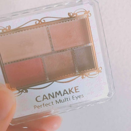 パーフェクトマルチアイズ/キャンメイク/アイシャドウパレットを使ったクチコミ(1枚目)