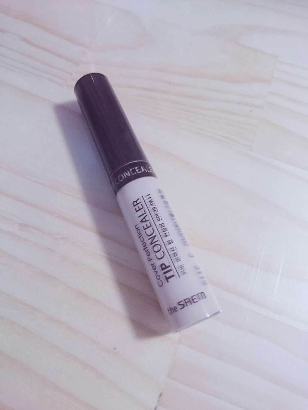 カバーパーフェクション チップコンシーラー/the SAEM/リキッドコンシーラーを使ったクチコミ（1枚目）