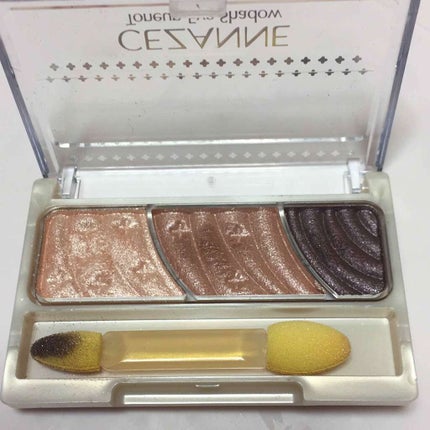 トーンアップアイシャドウ/CEZANNE/アイシャドウパレットを使ったクチコミ(1枚目)